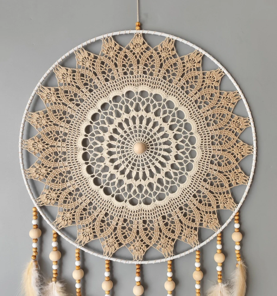 Lapač zlých snů Stínový strážce béžový 40 x 115 cm
