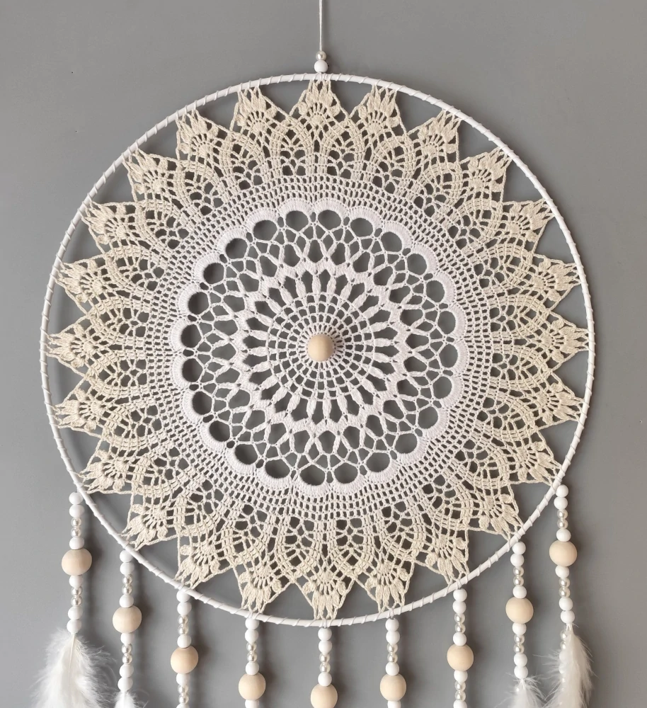 Lapač snů Stínový strážce smetanový 40 x 115 cm