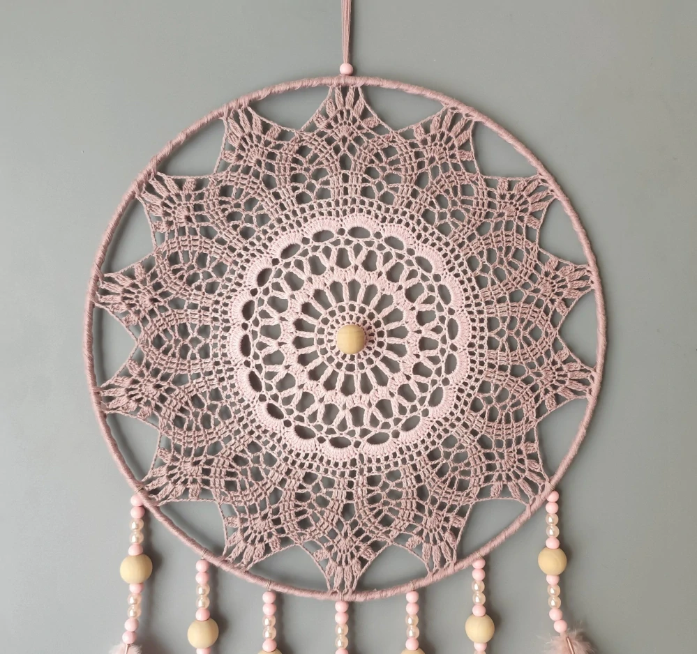 Lapač snů - Stínový strážce starorůžový 30 x 90 cm