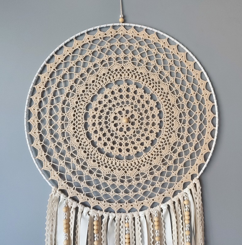 Lapač zlých snů Béžová holubice 40 x 120 cm