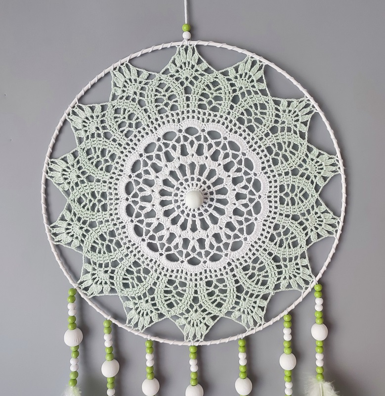 Lapač snů - Stínový strážce sv. zelený 30 x 85 cm