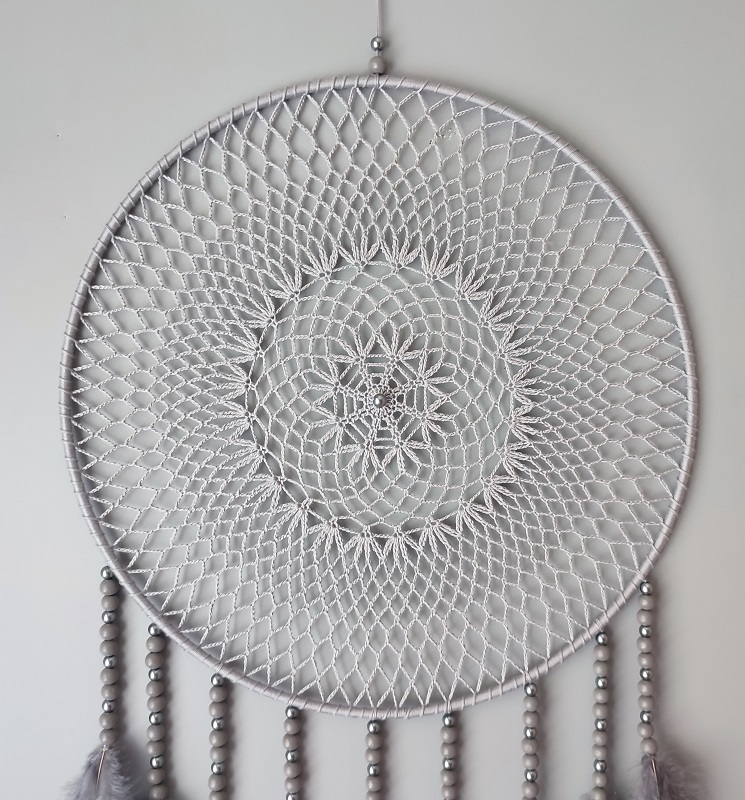 Lapač zlých snů Tmavě šedý 35 x 110 cm