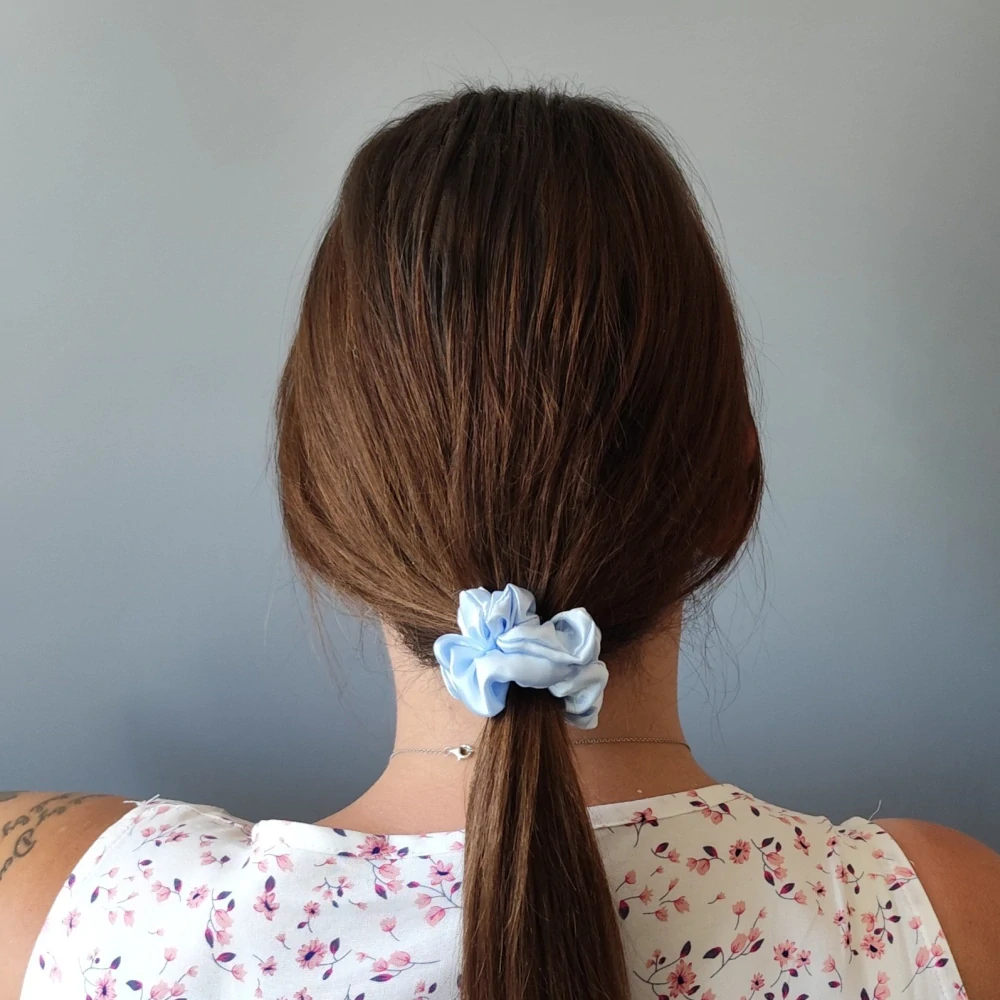 Dárkové Scrunchies gumičky S na kartě - I.