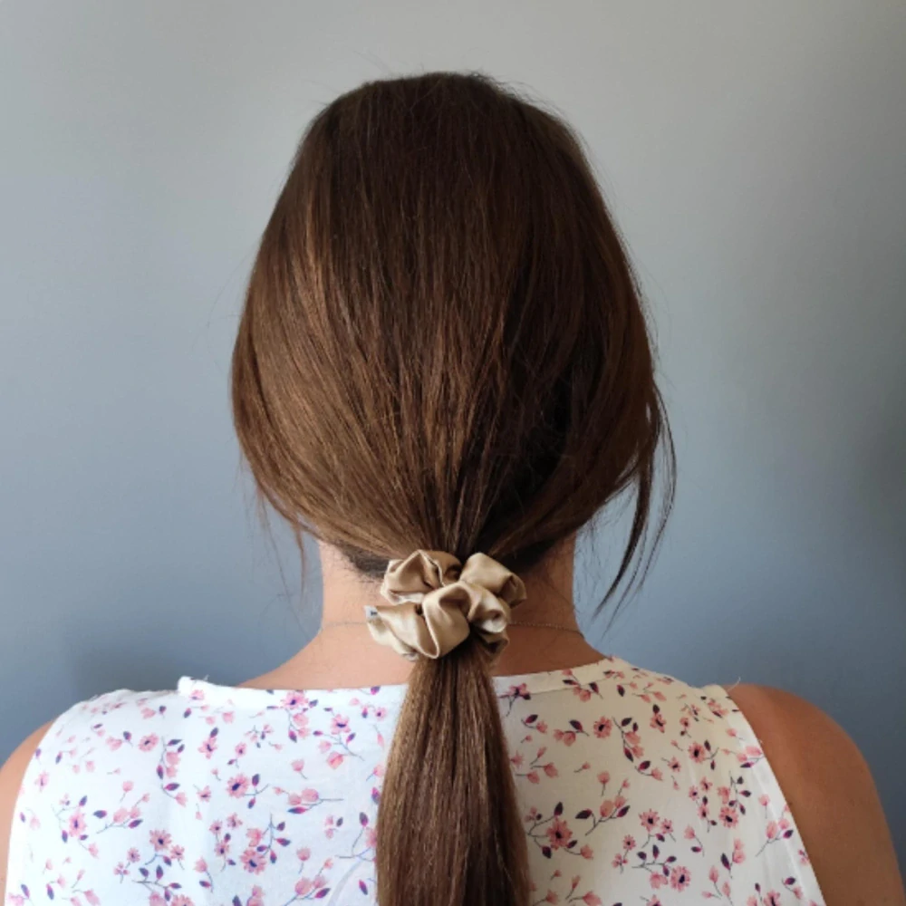 Dárkové Scrunchies gumičky S na kartě - VI.