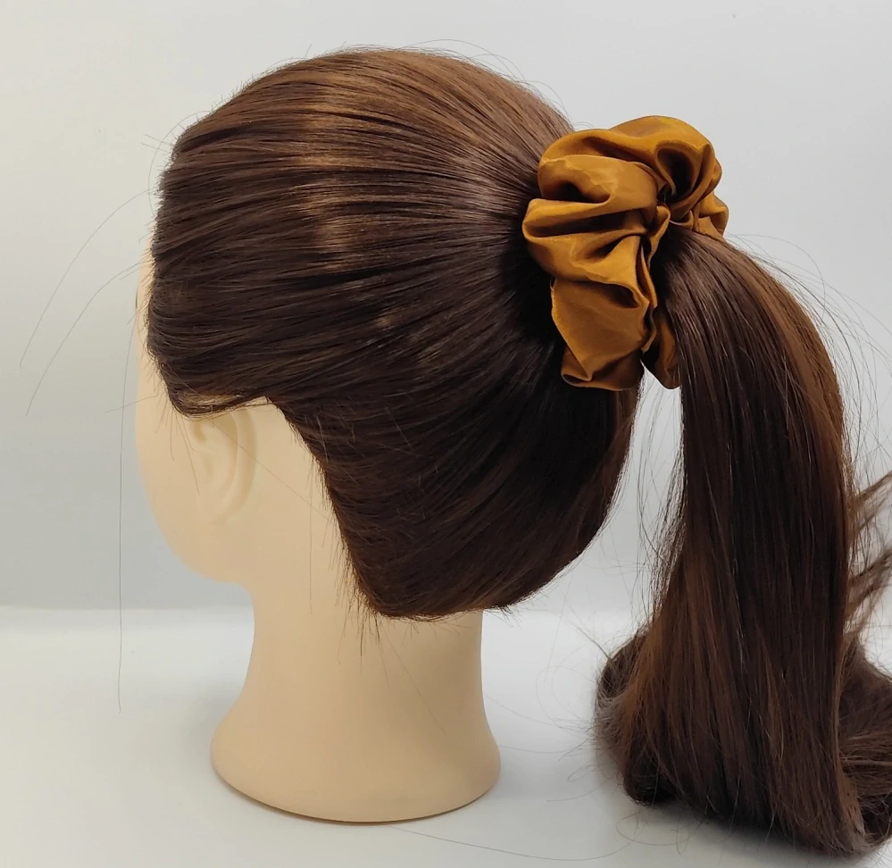 Saténová Scrunchie gumička Halloween L 