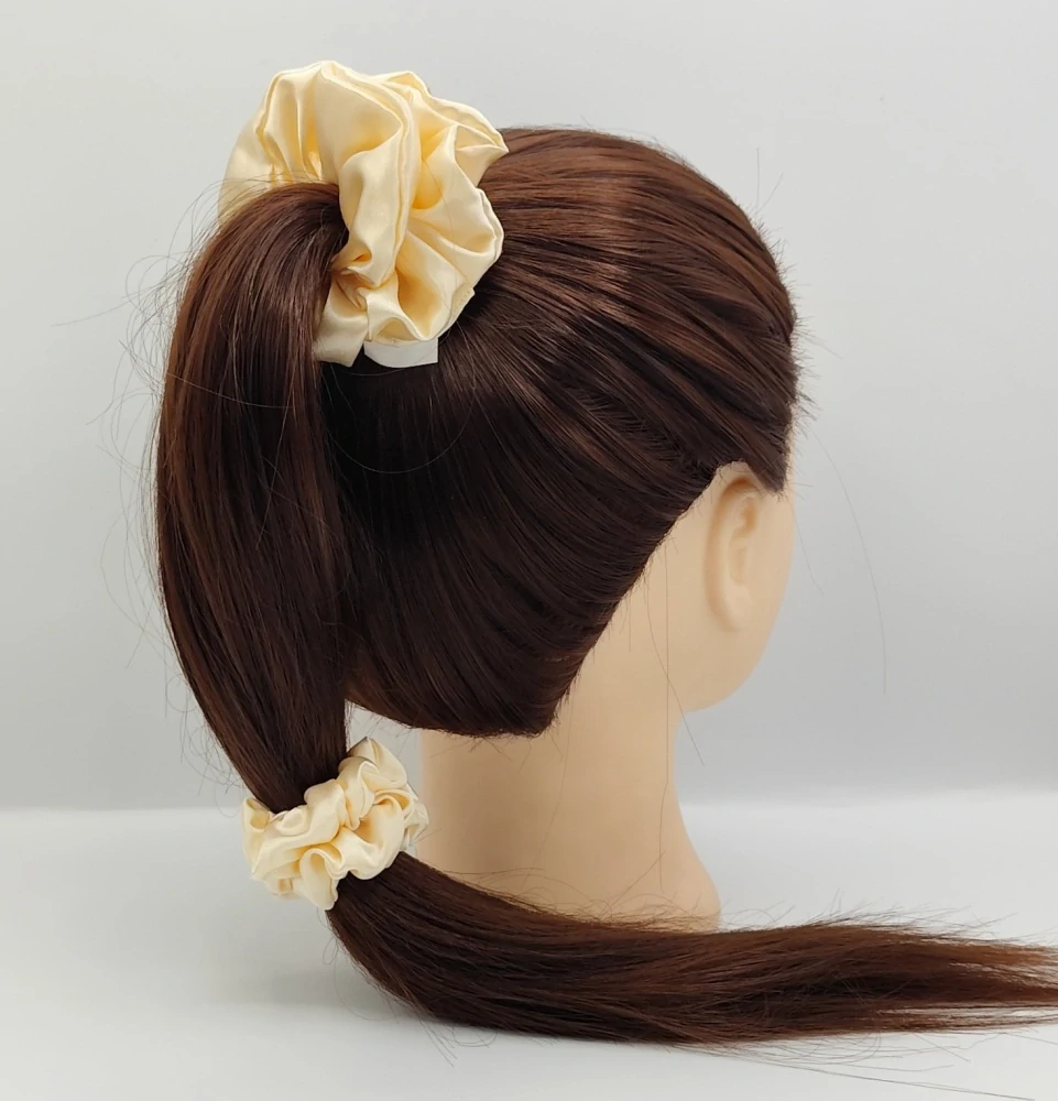 Dárková sada gumiček camel - 6 scrunchies