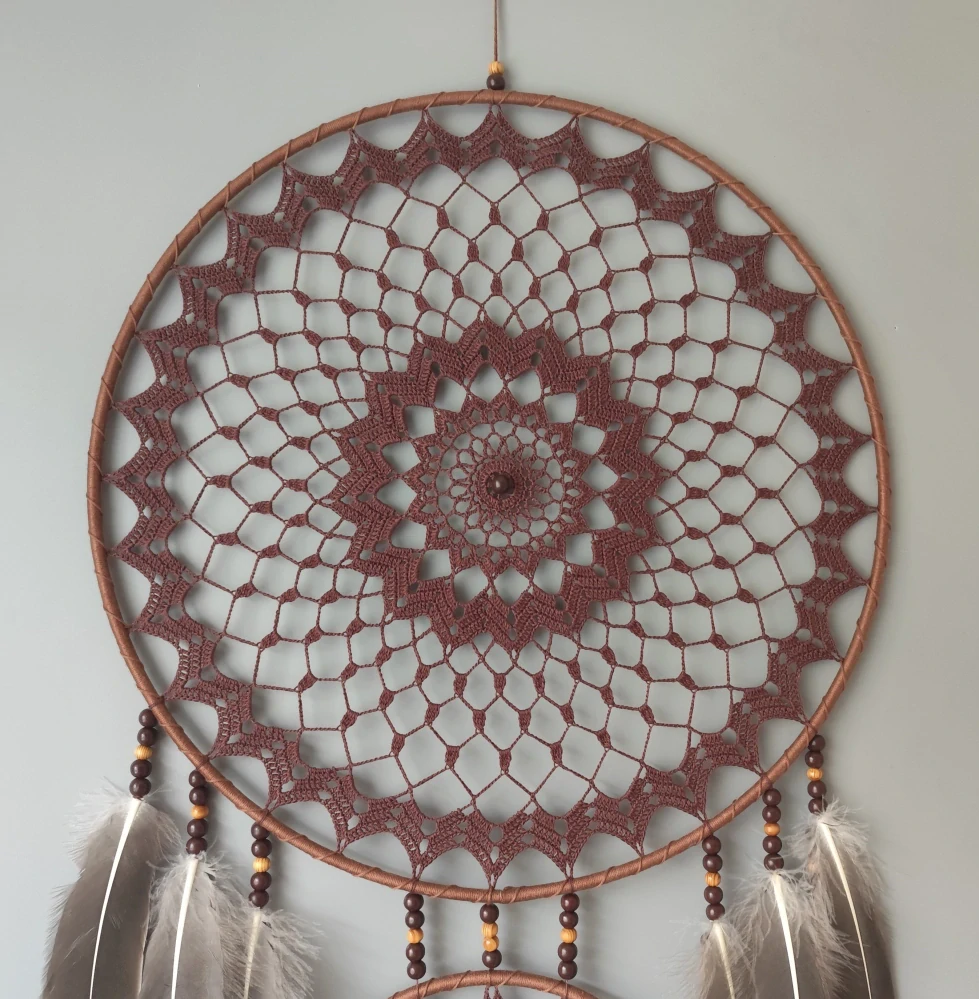 Lapač zlých snů Náčelník Lovec medvědů 40 x 95 cm
