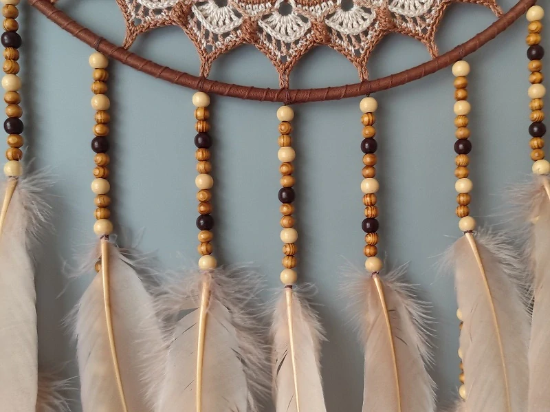 Lapač zlých snů Pouštní mandala 40 x 115 cm