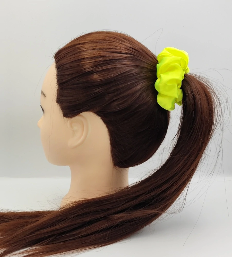 Saténová Scrunchie gumička reflexní L