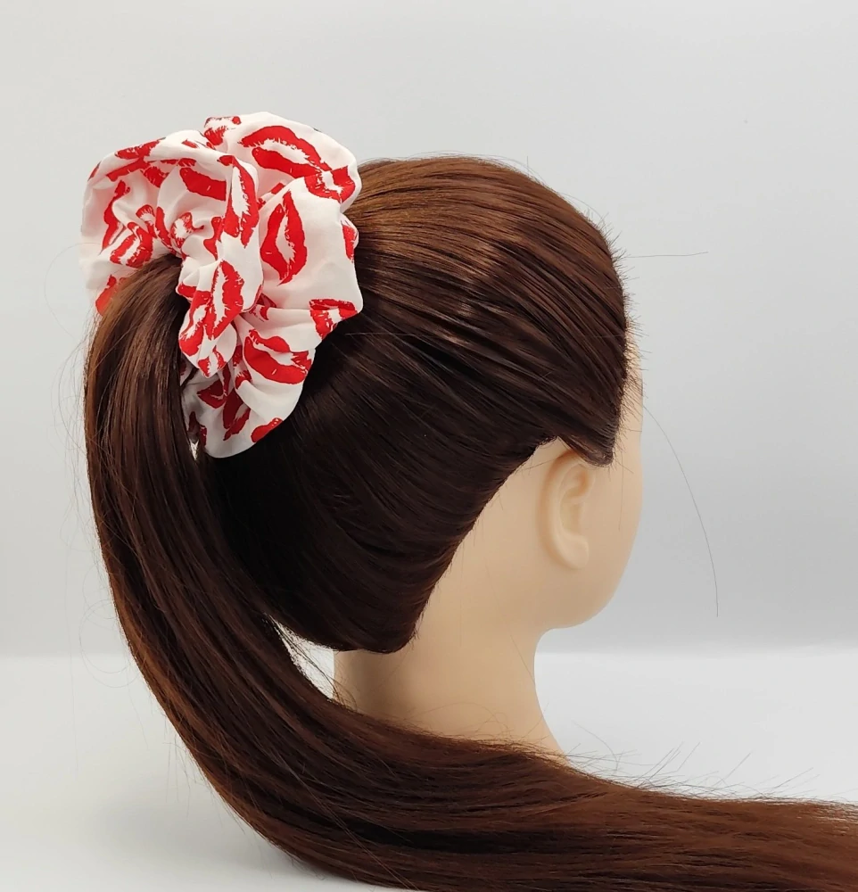 Bavlněná Scrunchie gumička pusinky XXL