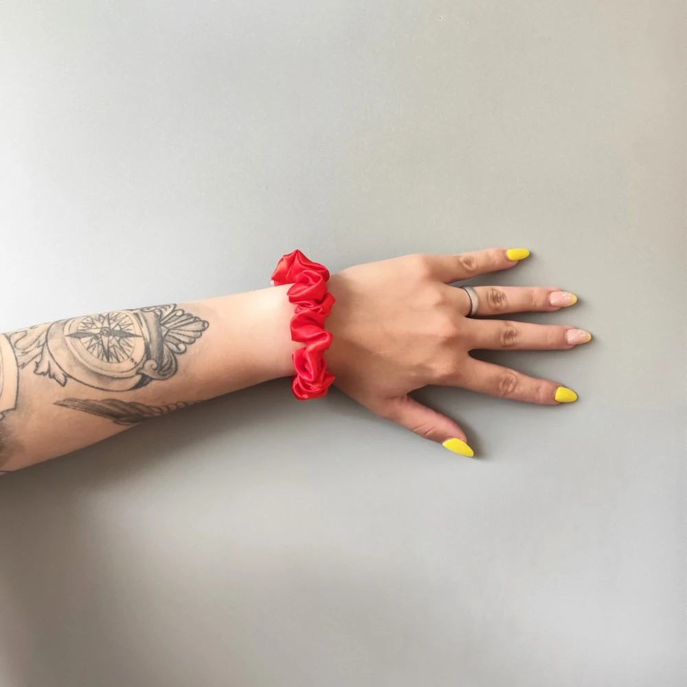 Dárkové Scrunchies gumičky S na kartě - X.