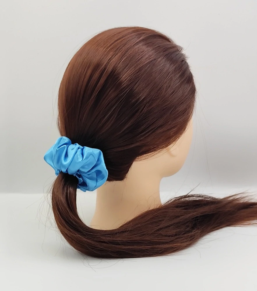 Dárková sada - 4 scrunchies L v modré