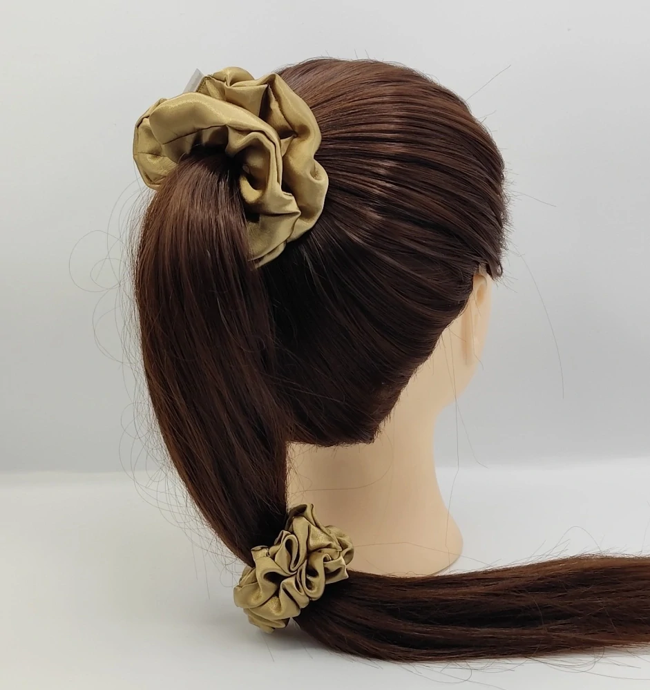 Dárková sada gumiček camel II. - 6 scrunchies