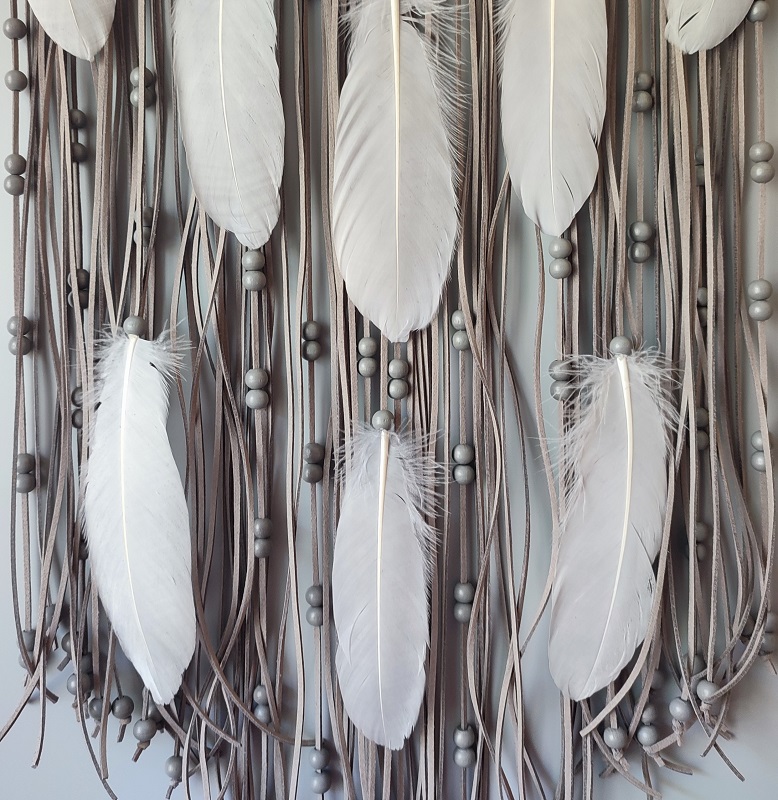 Lapač zlých snů Indiánský strážce 40 x 115 cm