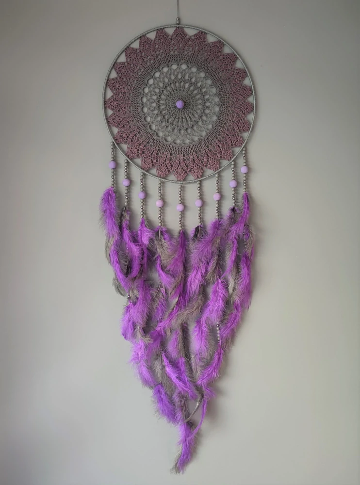 Lapač zlých snů Stínový strážce fialový 40 x 115 cm