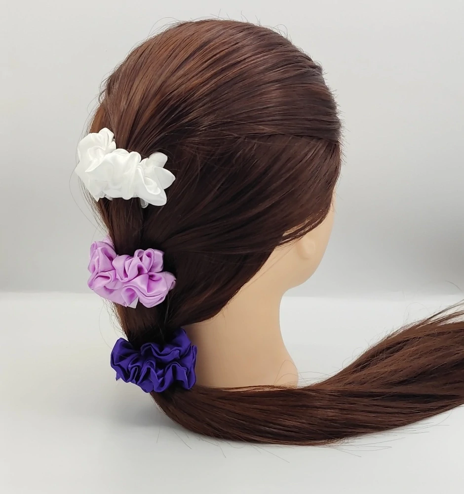 Dárkové Scrunchies gumičky S na kartě - IV.
