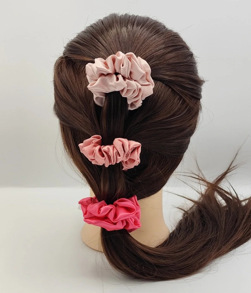 Dárkové Scrunchies gumičky S na kartě - XII.