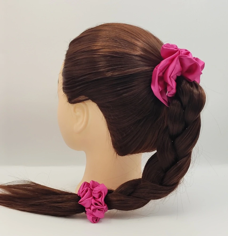 Dárková sada gumiček v starorůžové - 6 scrunchies