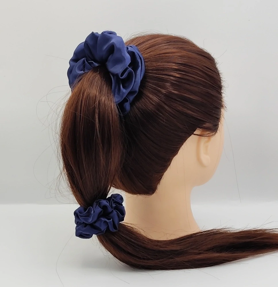 Dárková sada gumiček v petrolejové - 6 scrunchies