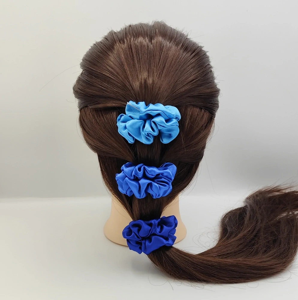 Dárkové Scrunchies gumičky S na kartě - XIV.