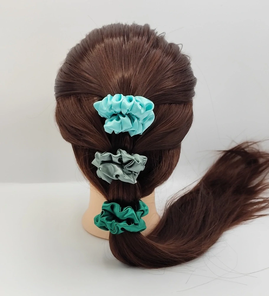 Dárkové Scrunchies gumičky S na kartě - XV.