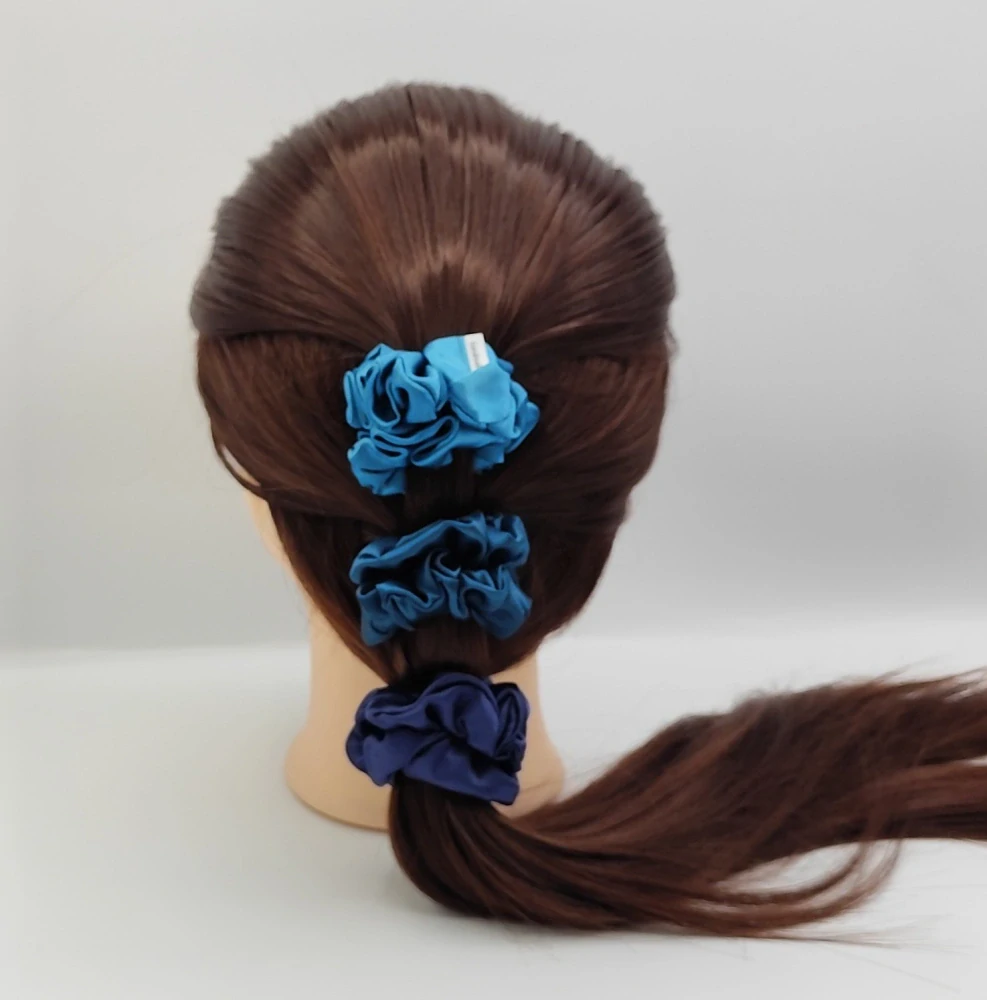 Dárkové Scrunchies gumičky S na kartě - XVI.