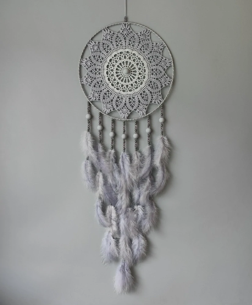 Lapač snů - Stínový strážce šedý 30 x 90 cm