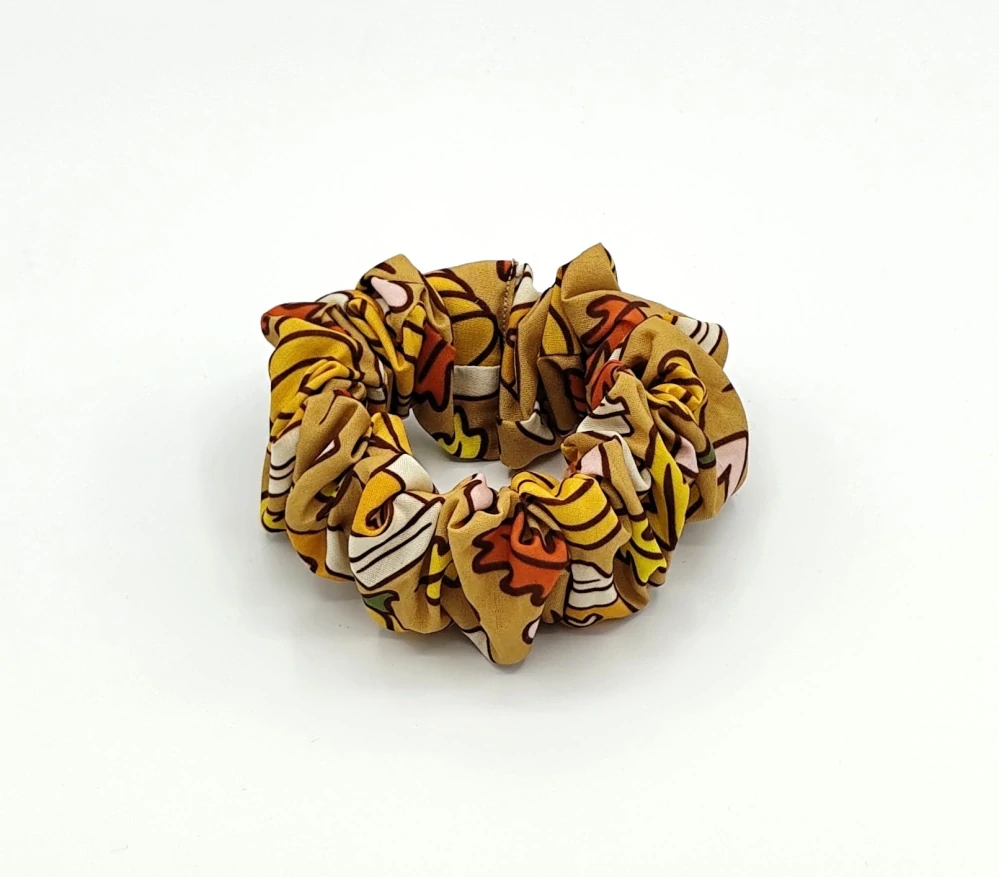 Halloweenská dárková sada - 4 scrunchies L