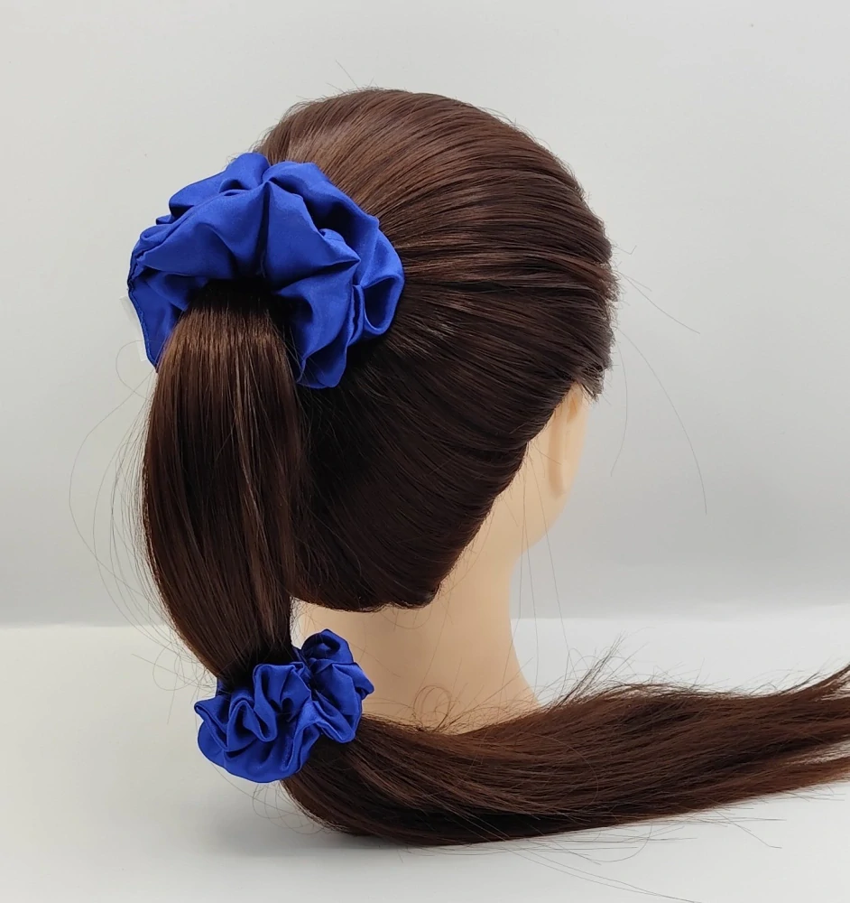 Dárková sada gumiček v modré II. - 6 scrunchies